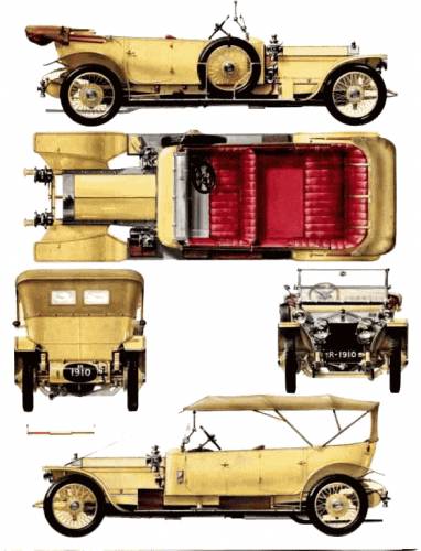 Rolls Royce Silver Ghost Torpedo